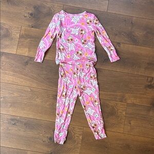 EUC Posh Peanut L/S Pajamas 3-4T 🦄